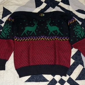 Vintage Boston Traders Wool made in Hong Kong crewneck sweater XL
